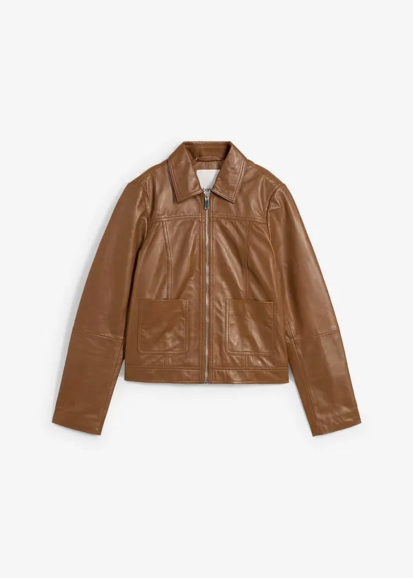 Leren jas, bonprix