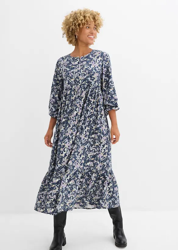 Jurk van viscose, bonprix