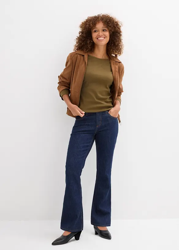 Oversized shirt van biologisch katoen, bonprix