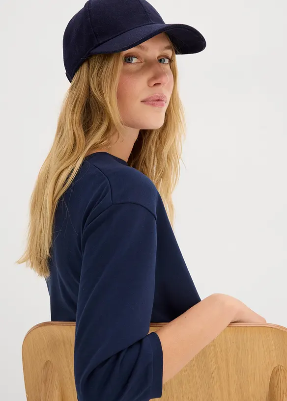 Wijde sweatjurk, bonprix