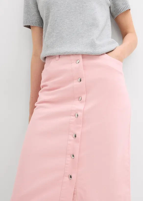 Midirok van twill, bonprix
