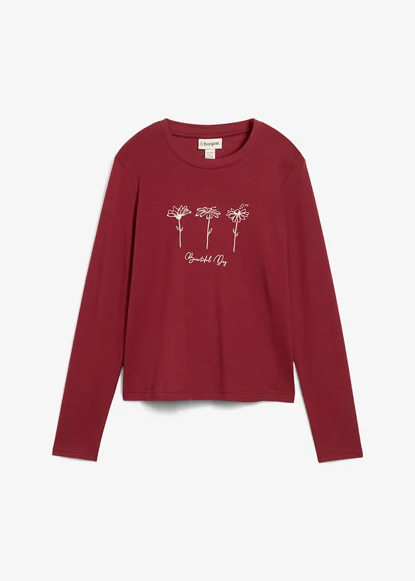 Longsleeve van katoen, bonprix