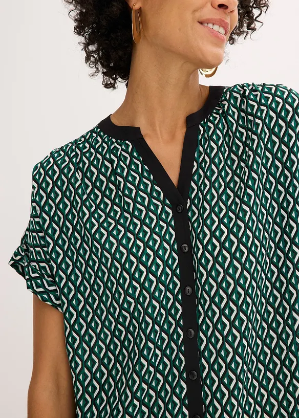 Oversized blouse  georgette, bonprix