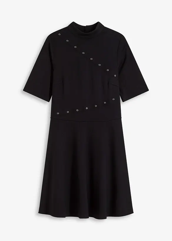 Mini jurk met studs, bonprix
