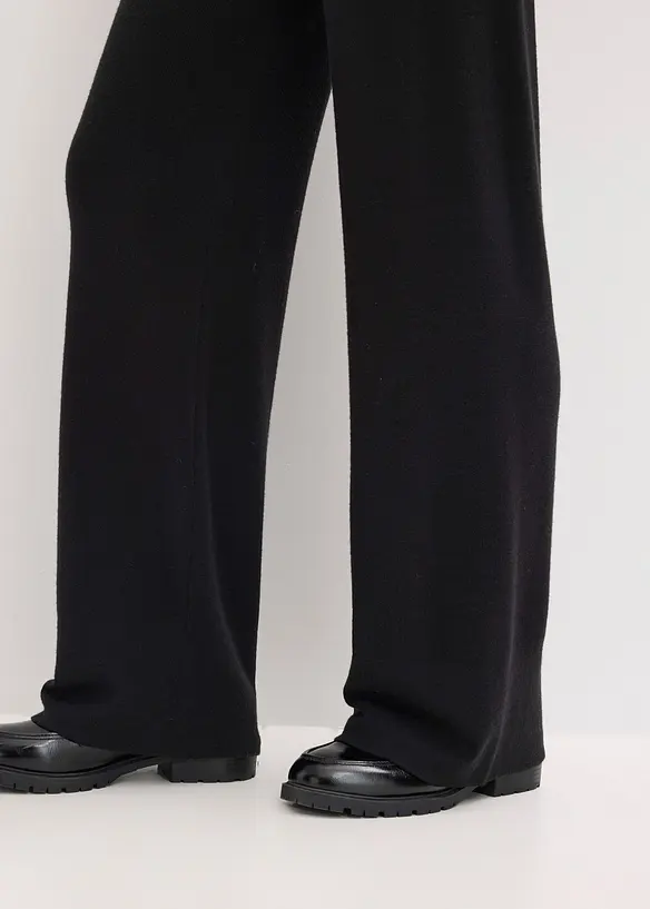 Gebreide broek van een softe viscosemix, bonprix