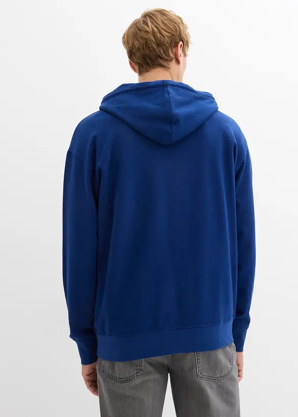 Hoodie van biologisch katoen, loose fit, bonprix
