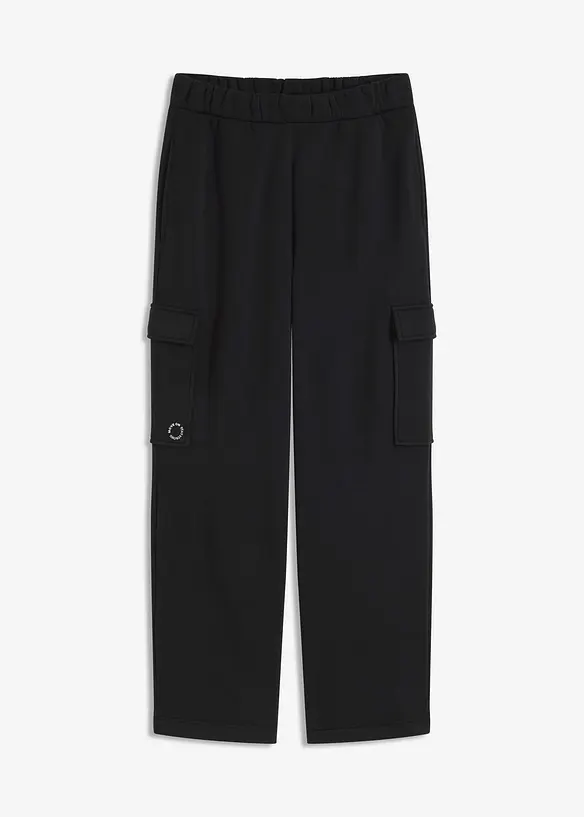 Functionele thermo jongging broek met wijde pijpen, sneldrogend, bonprix