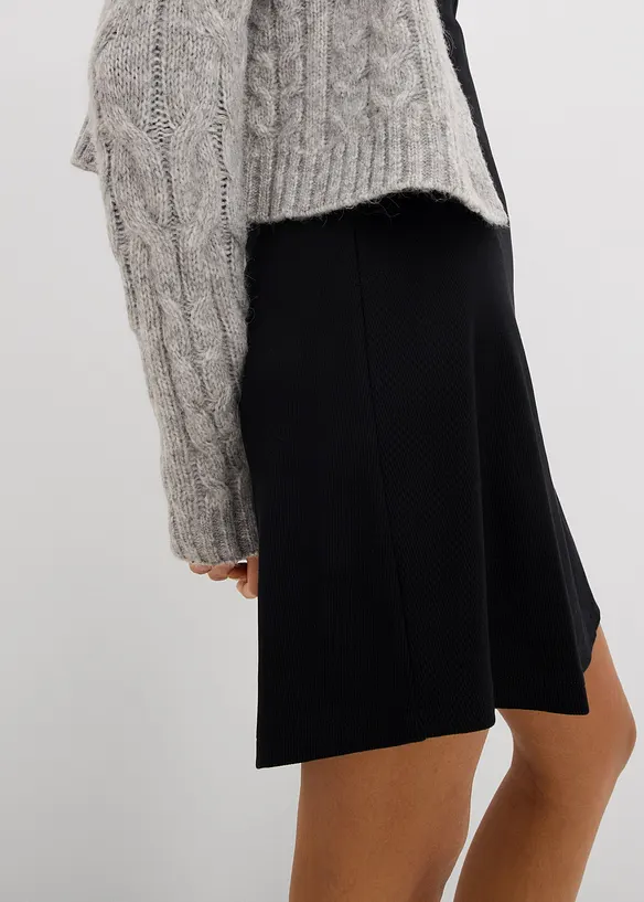 Jurk in een elastische katoenmix, bonprix