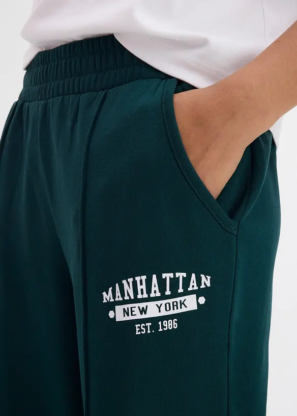 Sweatpants van katoen, bonprix