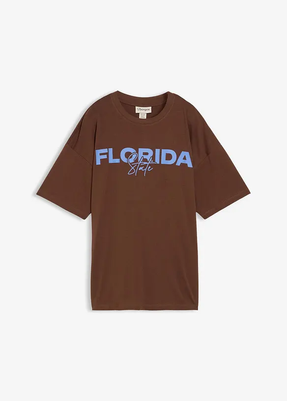 Oversized T-shirt van puur biologisch katoen, bonprix