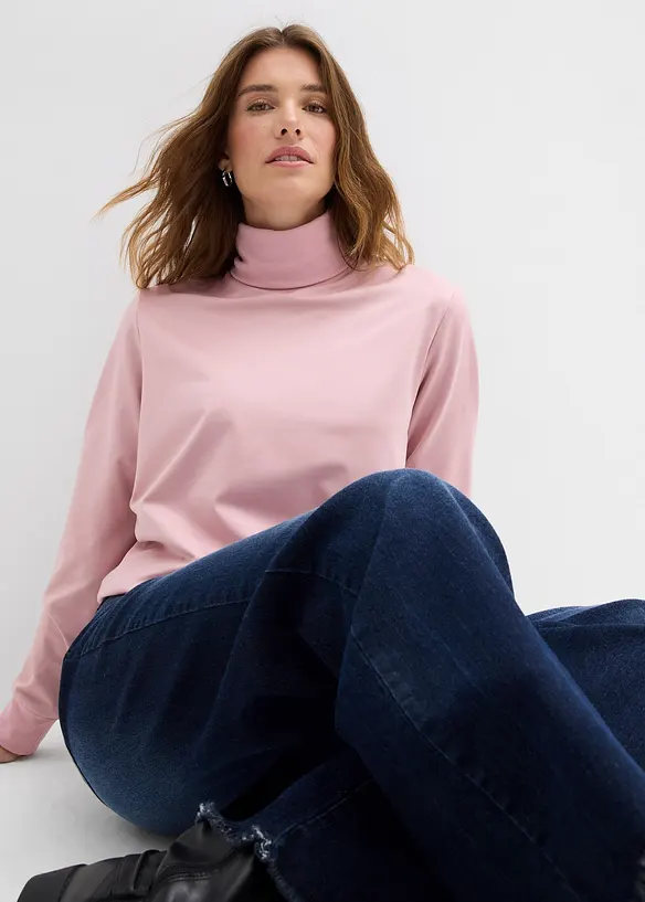 Thermoshirt met col, bonprix
