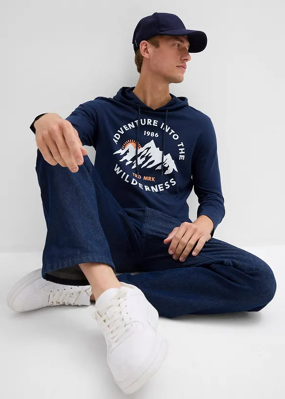 Hoodie van biologisch katoen, bonprix