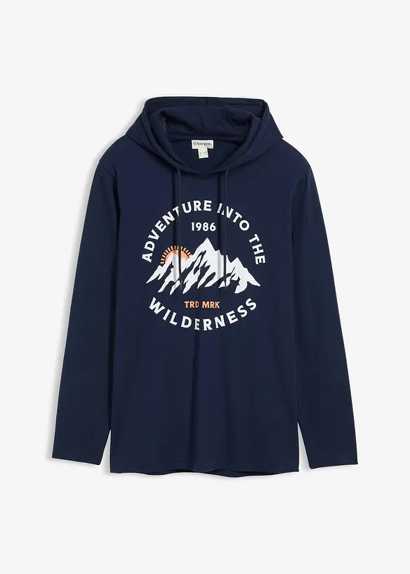 Hoodie van biologisch katoen, bonprix