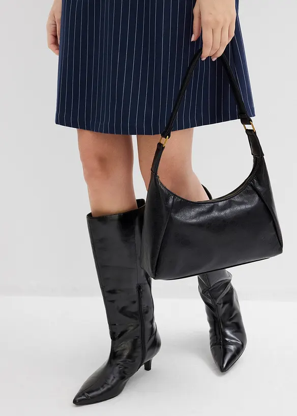 Mini jurk van een viscosemix, bonprix