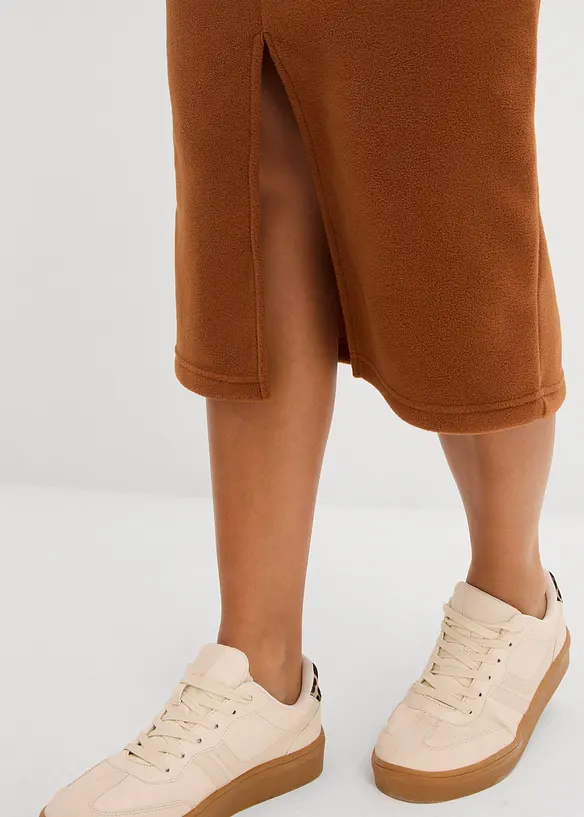 Midirok van polar fleece, bonprix