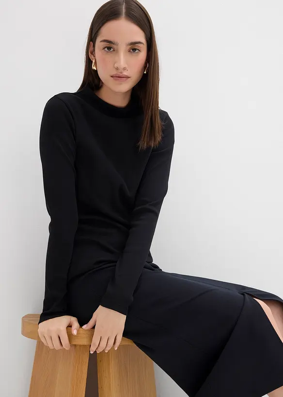Geribde longsleeve, bonprix