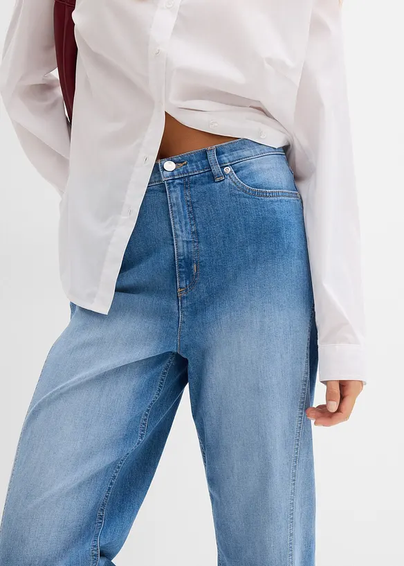 Baggy jeans, high waist, bonprix