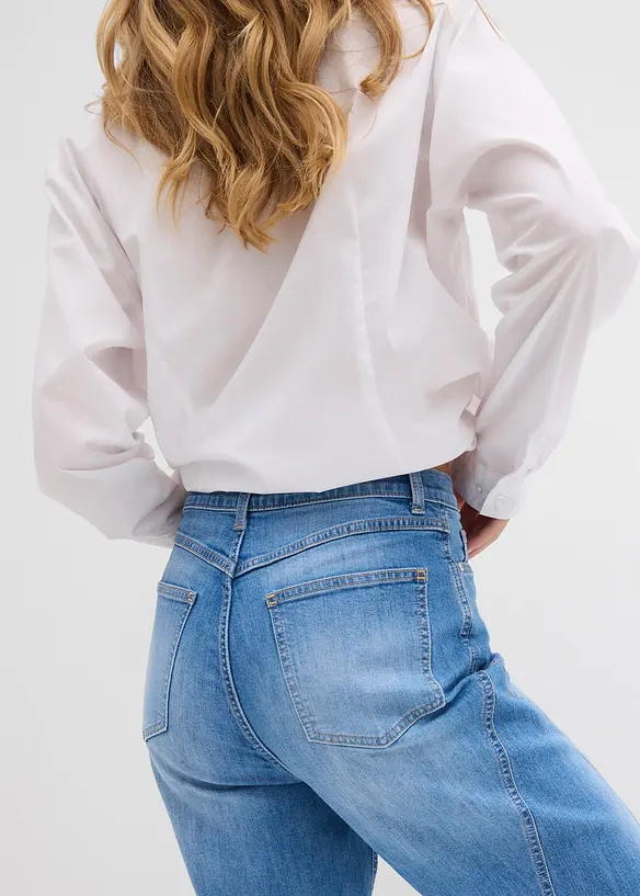 Baggy jeans, high waist, bonprix