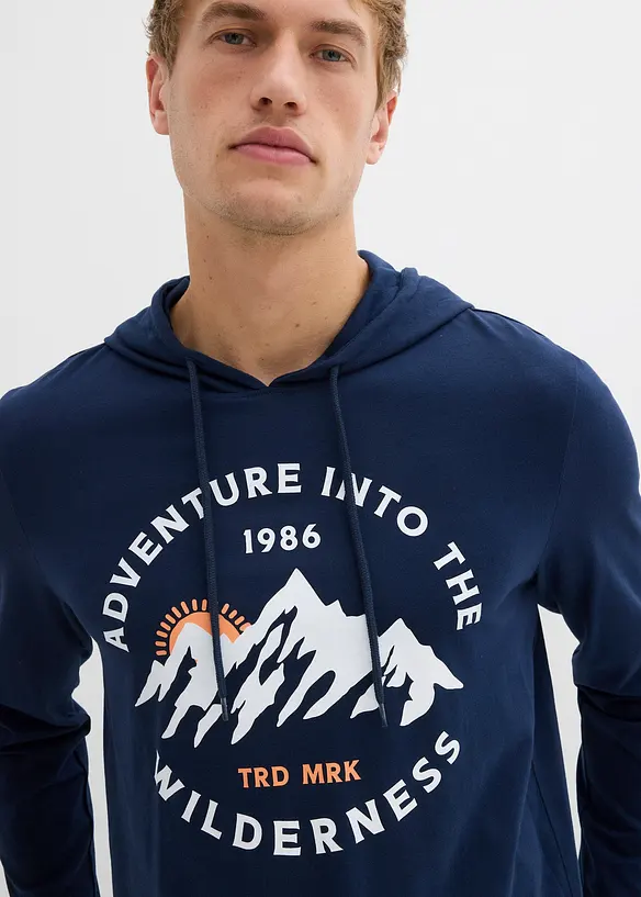 Hoodie van biologisch katoen, bonprix