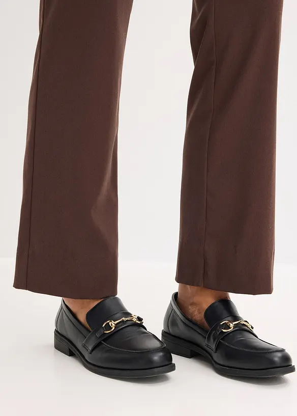 Pantalon met splitten, bonprix
