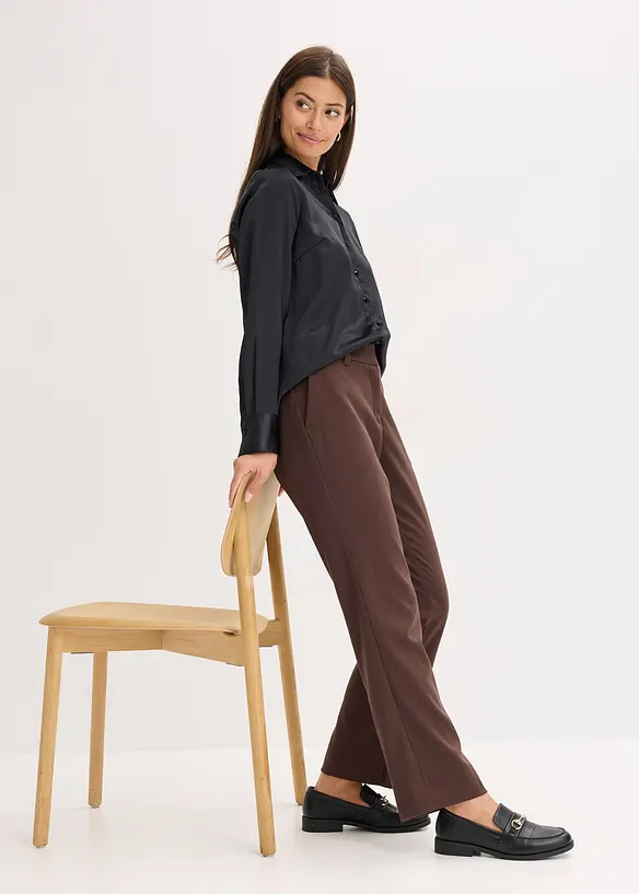 Pantalon met splitten, bonprix