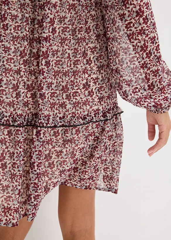 Jurk met borduursel, bonprix
