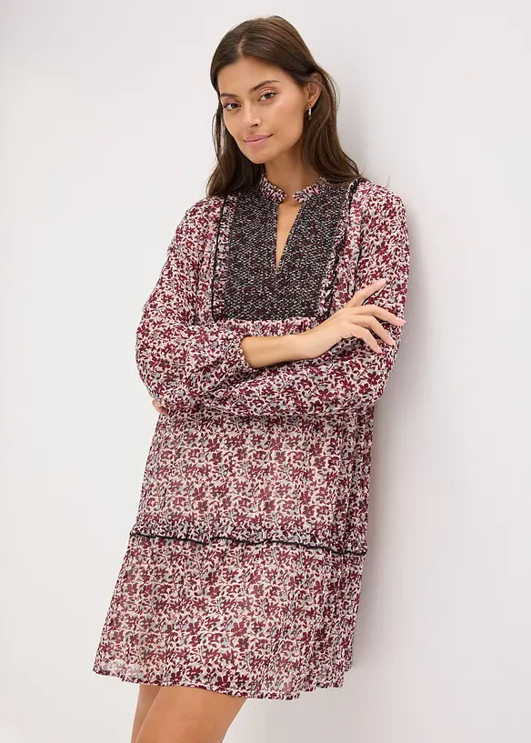 Jurk met borduursel, bonprix