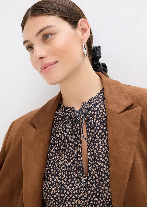 Jersey midi jurk, bonprix