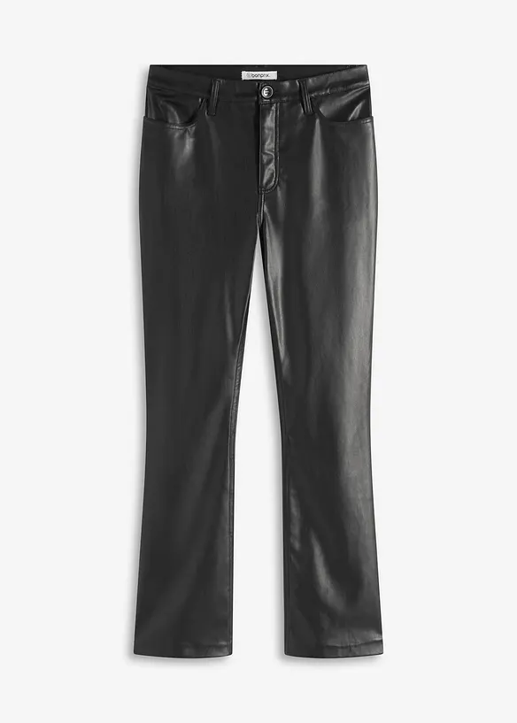Imitatieleren broek, bonprix