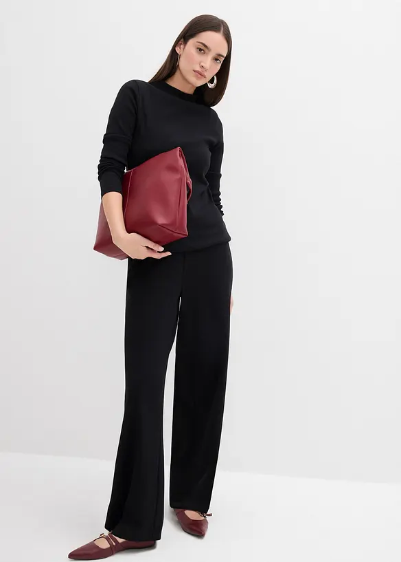 Geribde broek, bonprix