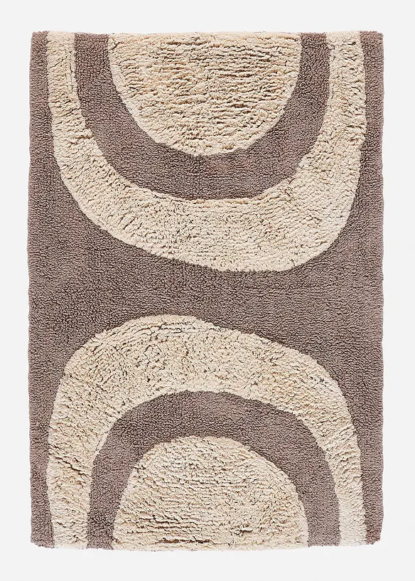 Badmat met halfcirkelvormig design, bonprix