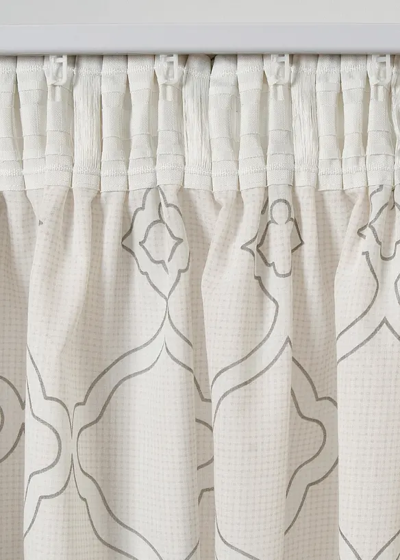 Gordijn van gerecycled polyester (1 stuk), bonprix