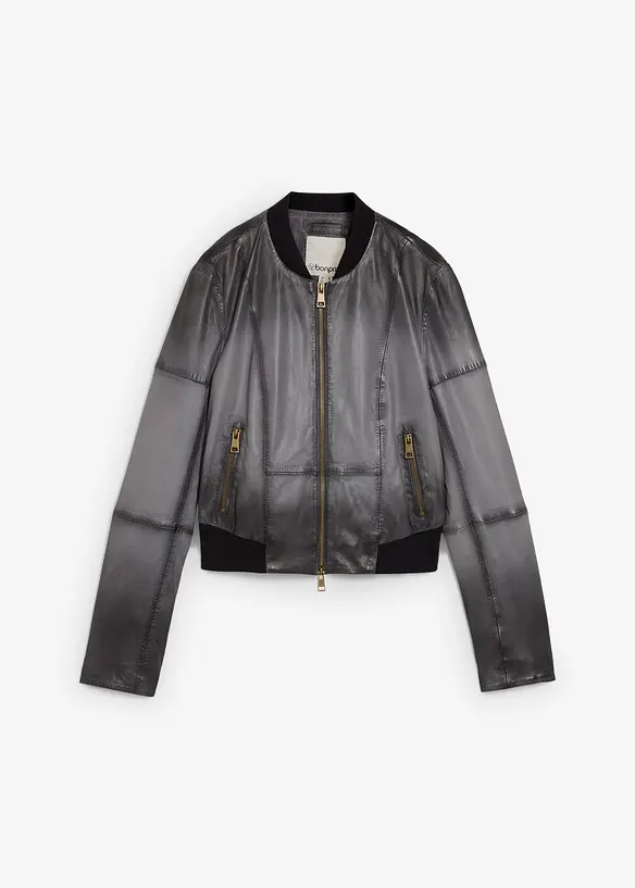 Leren jas, bonprix