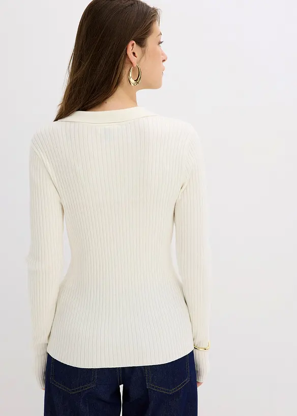 Trui in zachte viscosemix, bonprix