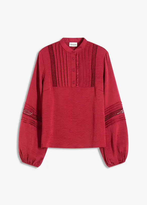 Oversized blouse met versieringen, bonprix