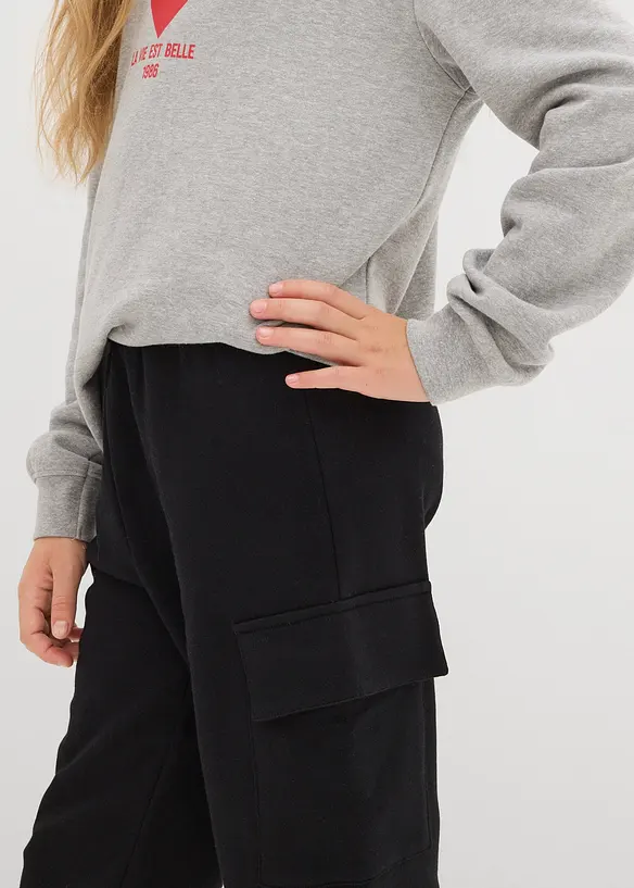 Cargo joggingbroek van biologisch katoen, bonprix