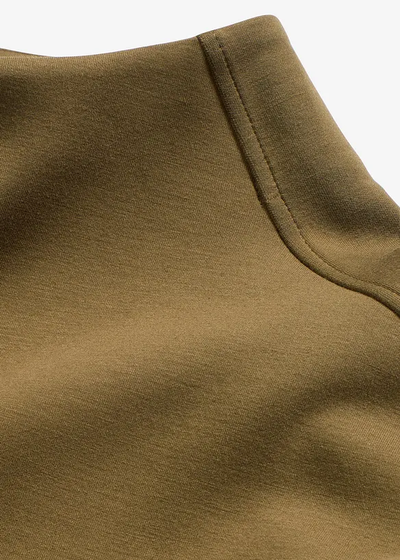 Oversized sweater van zachte scuba, bonprix