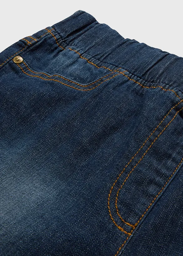 Slim fit jeans van katoen, mid waist, bonprix