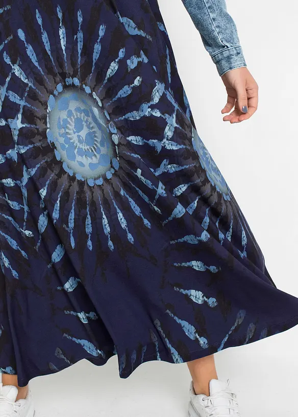 Jersey rok van vloeiende viscose, bonprix