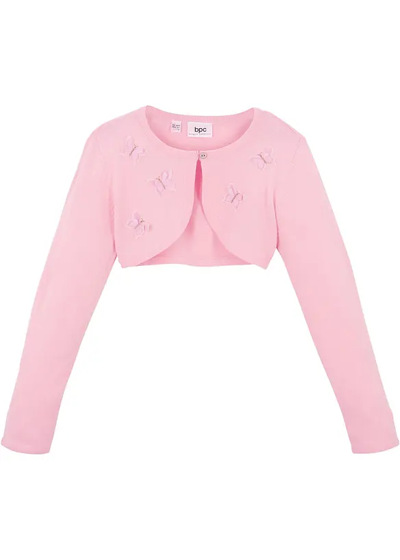 Gebreide bolero met vlinderapplicaties, bonprix