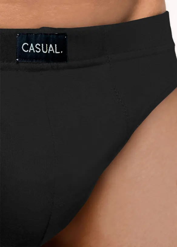 Slip met zacht katoen (set van 10), bonprix