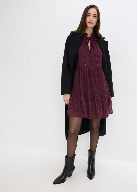 Tuniekjurk met glittereffect, bonprix