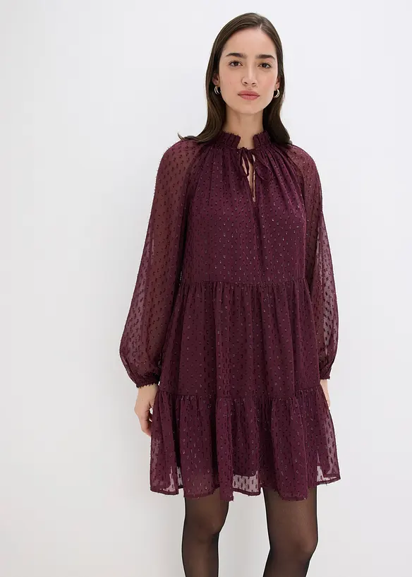 Tuniekjurk met glittereffect, bonprix