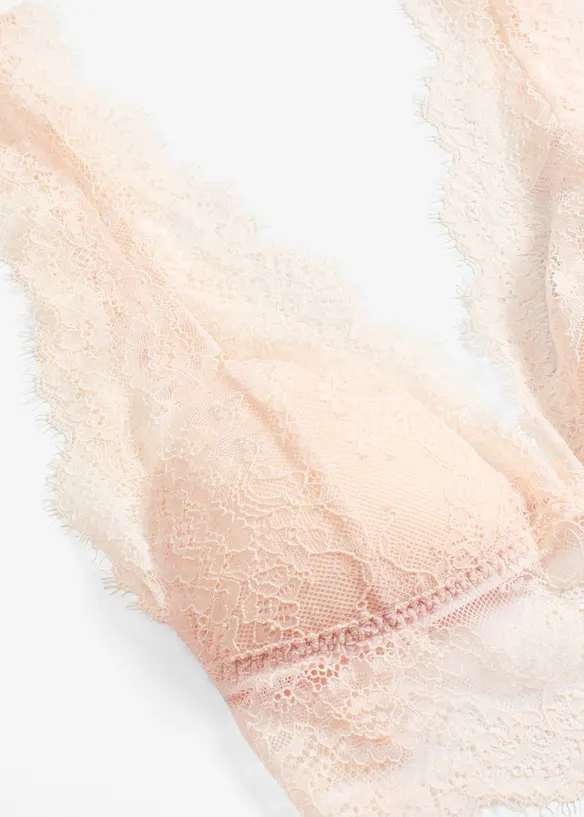 Bralette van sierlijk kant, bonprix