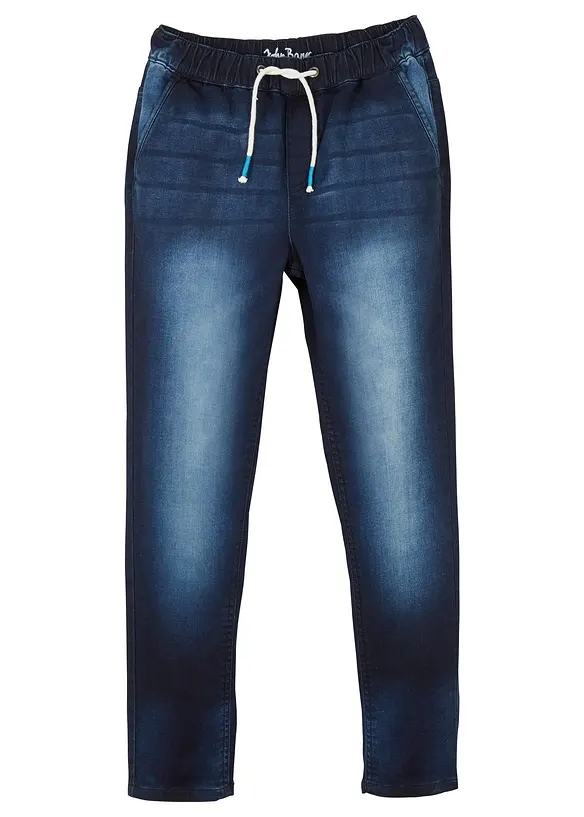 Regular fit instap sweat jeans, straight, bonprix