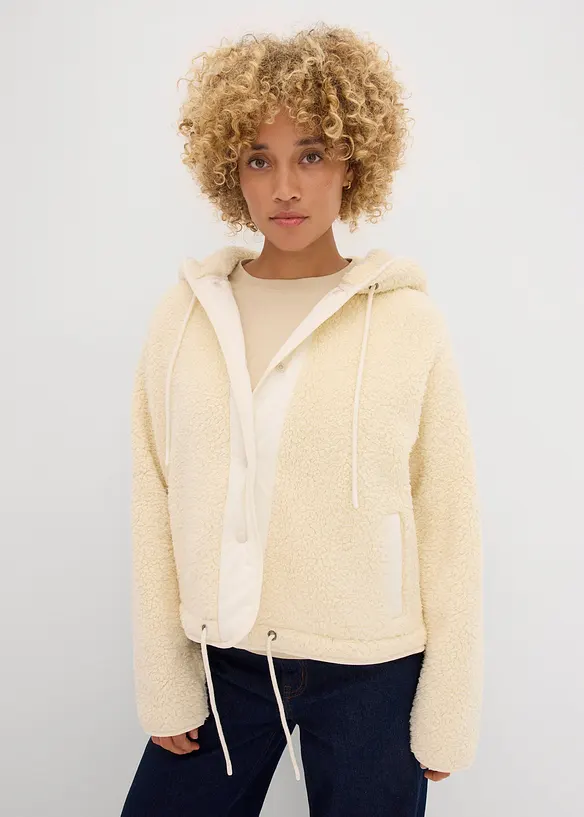Teddy fleece vest, bonprix
