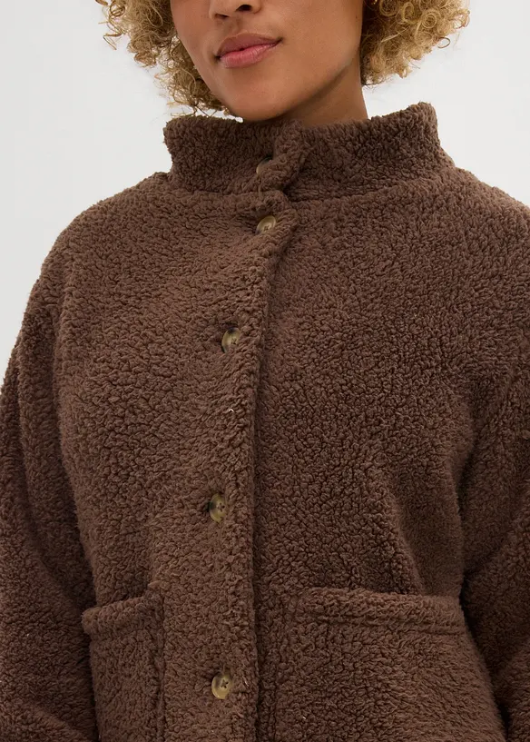 Teddy fleece vest, bonprix