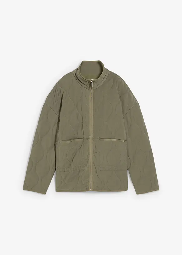 Gewatteerde oversized jas, bonprix