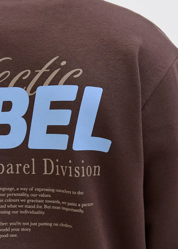 JJ REBEL sweater met print achterop, J&J Rebel