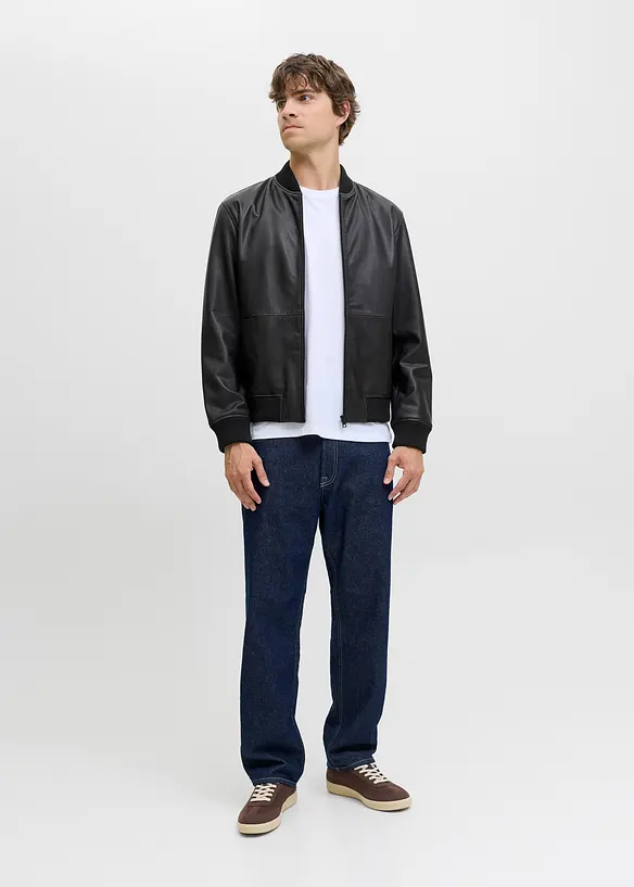 JJ REBEL leren bomber, J&J Rebel